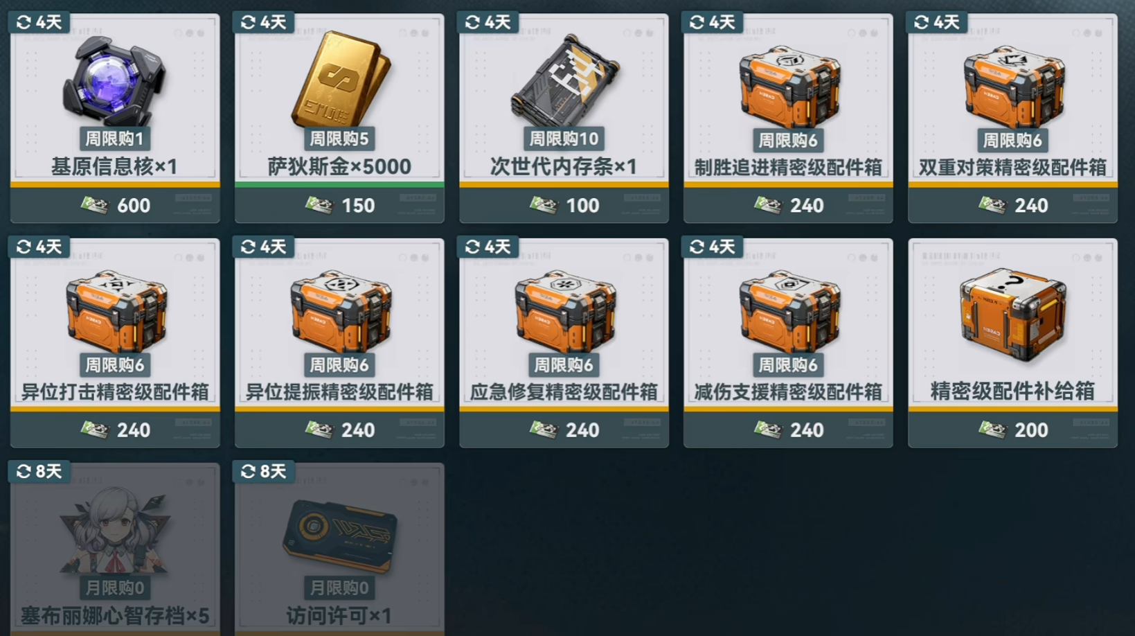 少女前线蓝蝶契约技能升级材料怎么获得 技能升级材料获取攻略图片_1